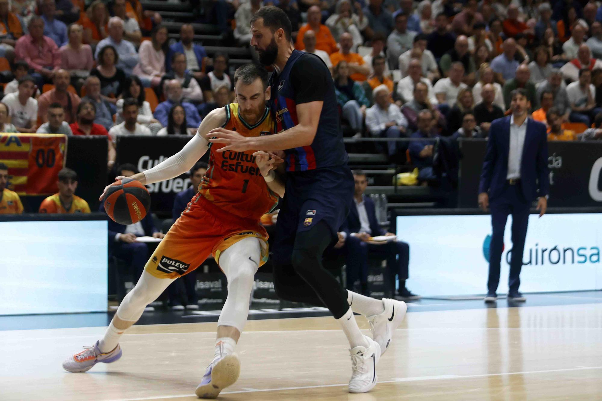 Partido Valencia Basket- F.C.Barcelona