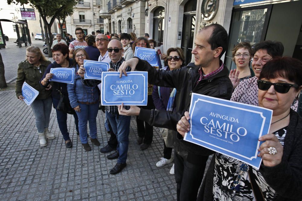 Colas para ver a Camilo Sesto