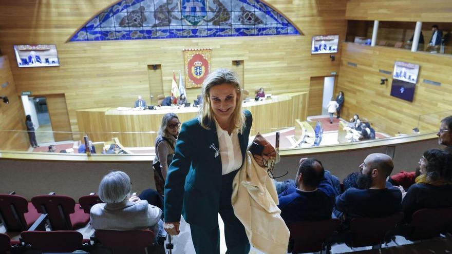 La magistrada María Dolores Fernández Galiño, reelegida Valedora do Pobo