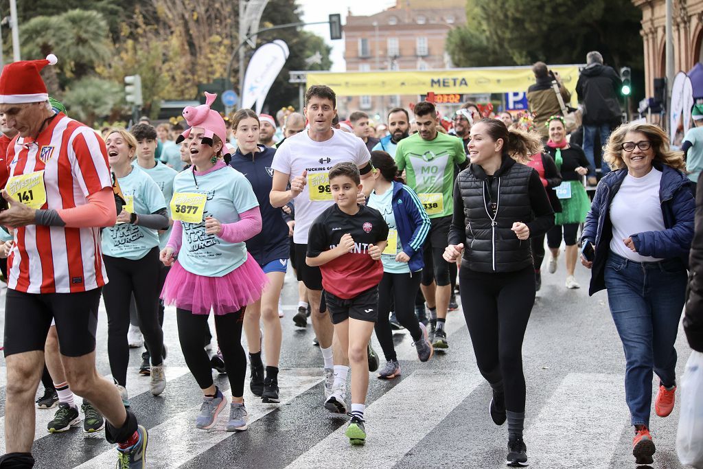 Las imágenes de la San Silvestre 2024 en Murcia