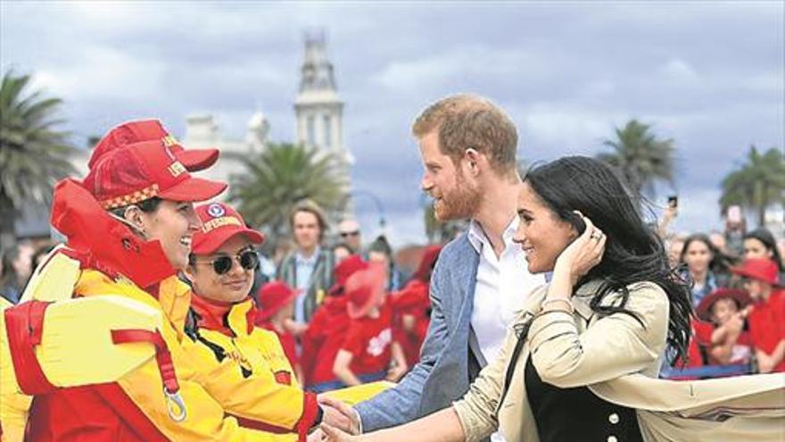 La gira premamá de Meghan