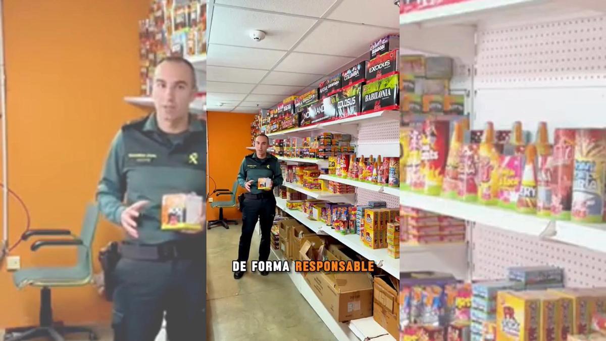 Recomendaciones de la Guardia Civil sobre los petardos