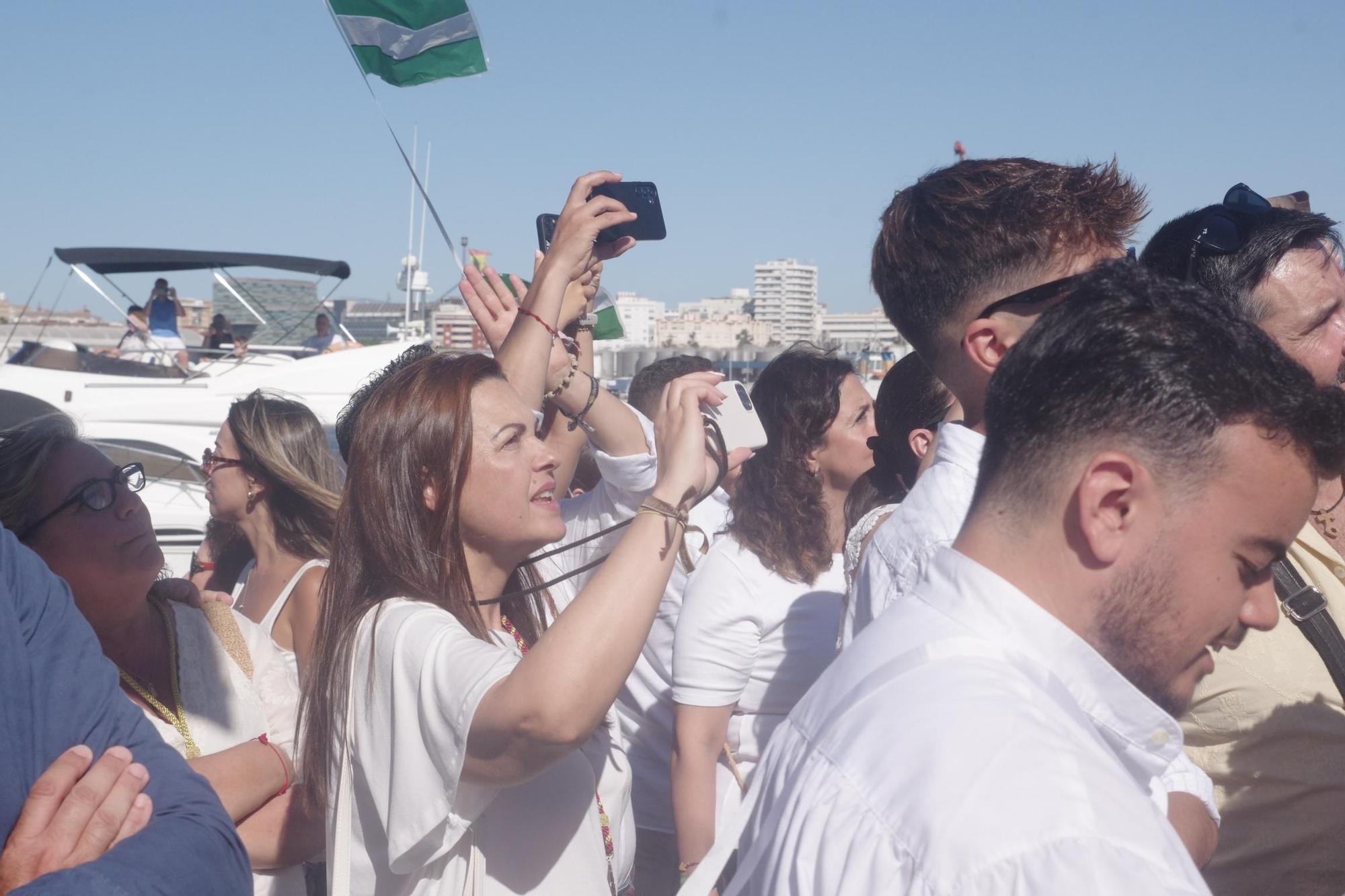 Procesión marítima Carmen de la Virgen del Carmen Coronada de El Perchel