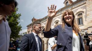 Laura Borràs mira sense èxit de dinamitar el Govern al ser suspesa