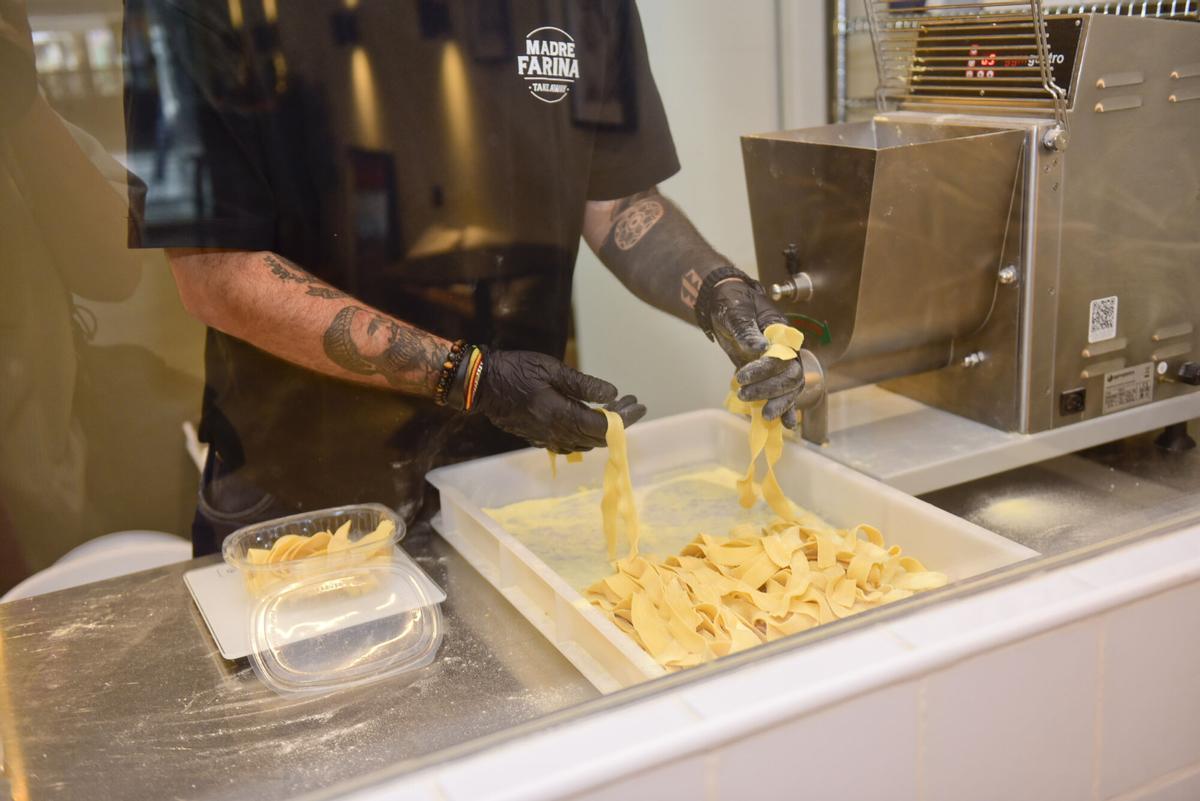 La pasta fresca de Madre Farina, en la calle Torreiro de A Coruña.