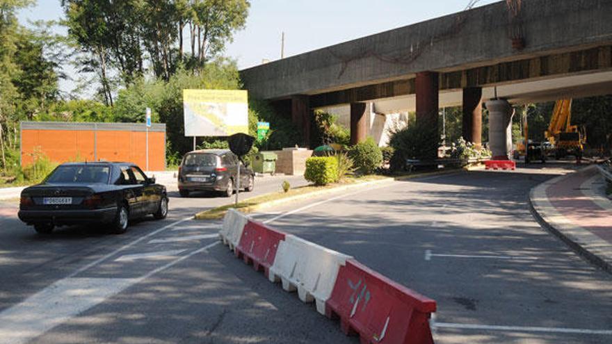 Complicaciones en la obra aplazan a agosto la apertura del puente de Joaquín Costa