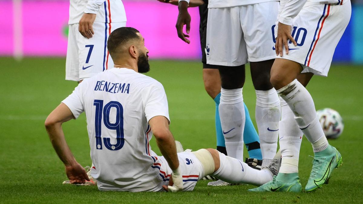 Benzema, lesionado