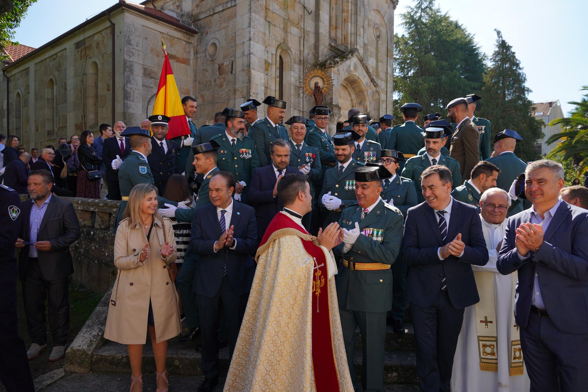 Día del Pilar en el cuartel de la Guardia Civil de Lalín