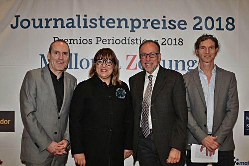 Die Mallorca Zeitung hat zum ersten Mal einen Journalistenpreis für herausragende Mallorca-Berichterstattung verliehen.