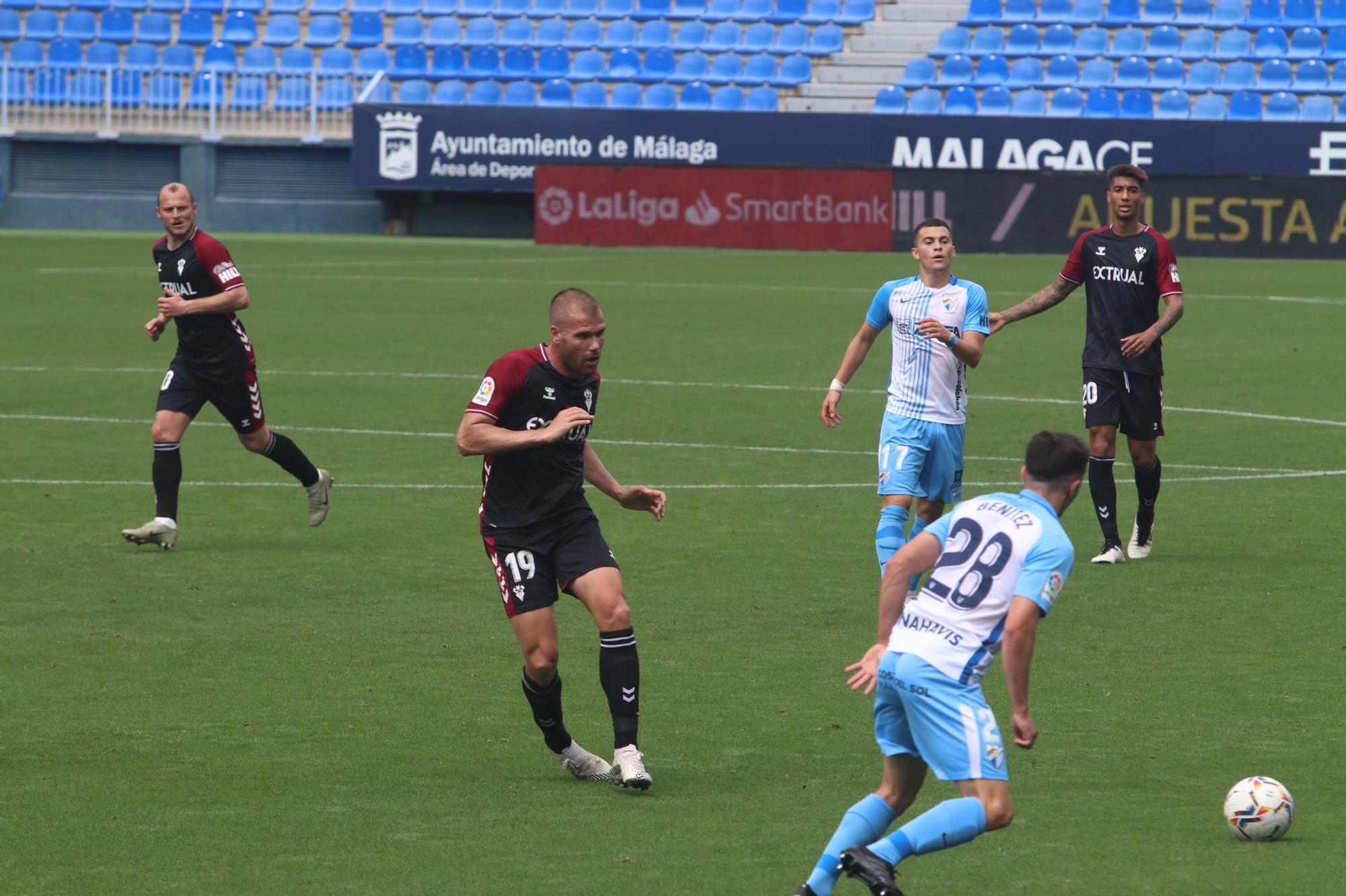 Las imágenes del Málaga CF - Albacete Balompié de LaLiga SmartBank