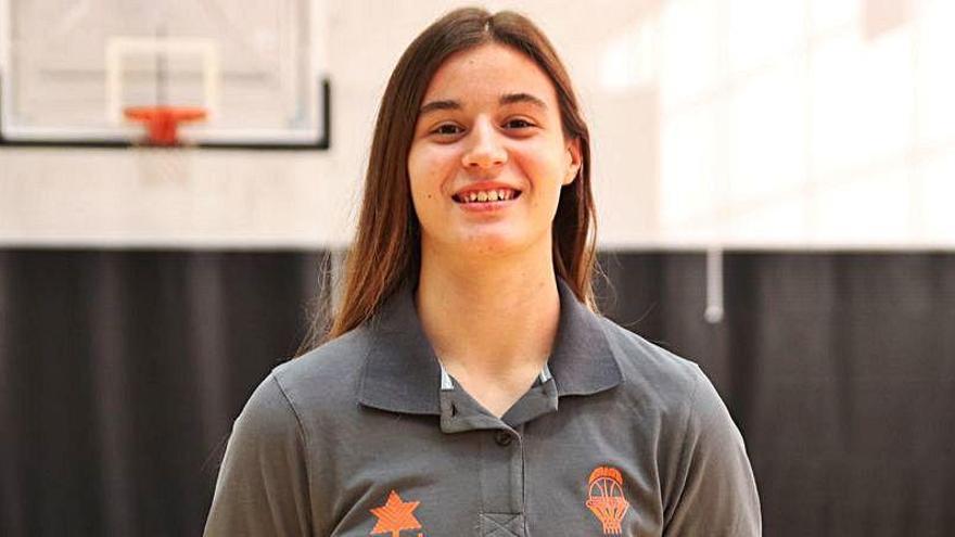 Claudia Contell, en L&#039;Alqueria del Basket.