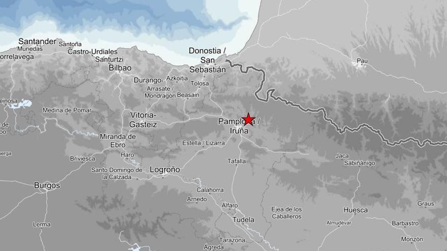 Un terremoto de magnitud 3.0 se registra en Navarra