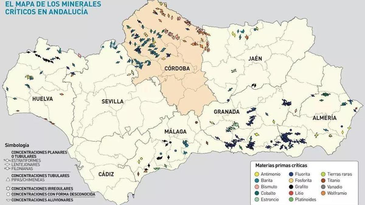 Andalucía, el nuevo filón de la «minería verde» del sur de Europa.