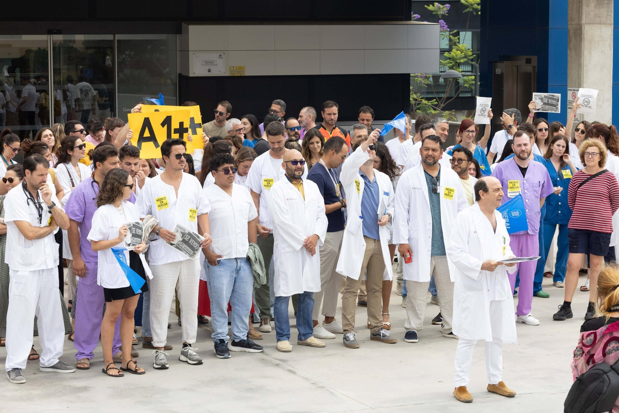Huelga de los médicos en Ibiza
