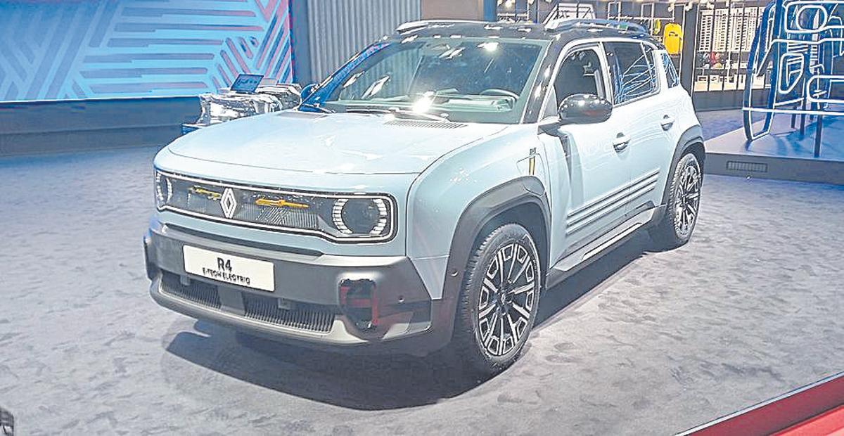 La historia y el «heritage» sigue siendo fuente de inspiración en Renault. El nuevo Renault 4 e-TECH. Ofrece dos opciones de batería para adaptarse a las diferentes necesidades de los conductores. La batería de 40 kWh y motor de 120 CV, ofrece hasta 308 kilómetros de autonomía desde 29.900 euros. La batería de 53 kWh lleva motor de 120 ó 150 CV desde 32.900 euros, con una autonomía de 409 kilómetros.