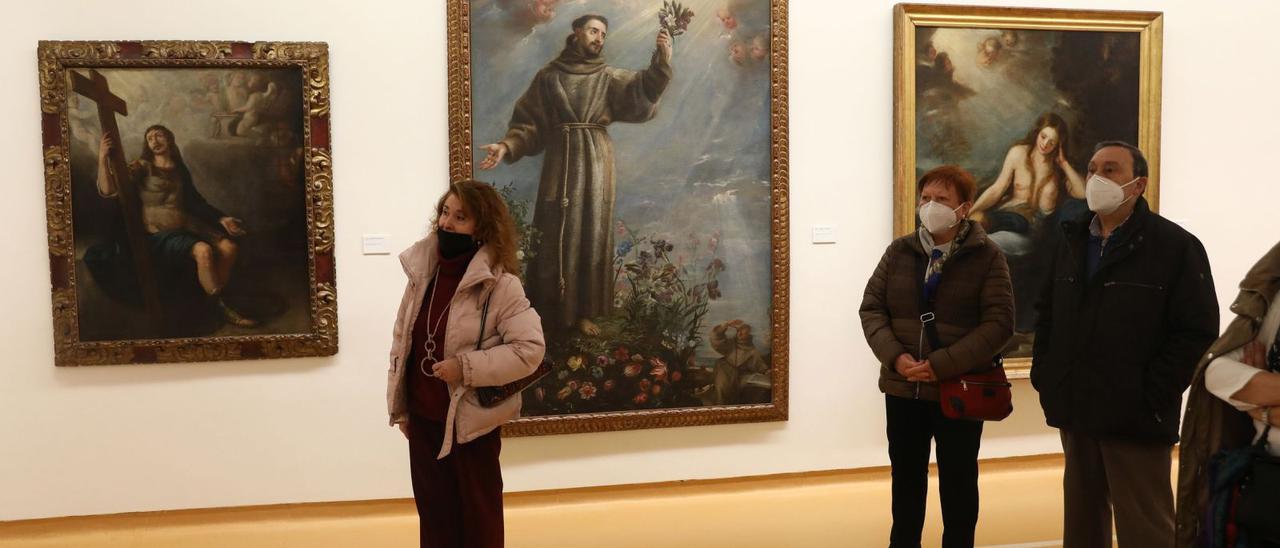 Una visita guiada a la obra de Carreño Miranda en el Museo de Bellas Artes de Asturias. | Juan Plaza