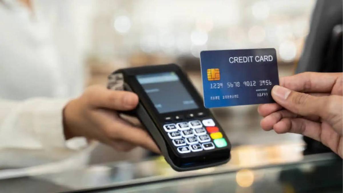 Pago con tarjeta de crédito.