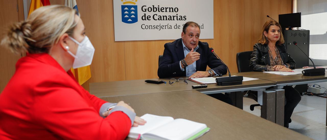 Un instante de la presentación de la estrategia.