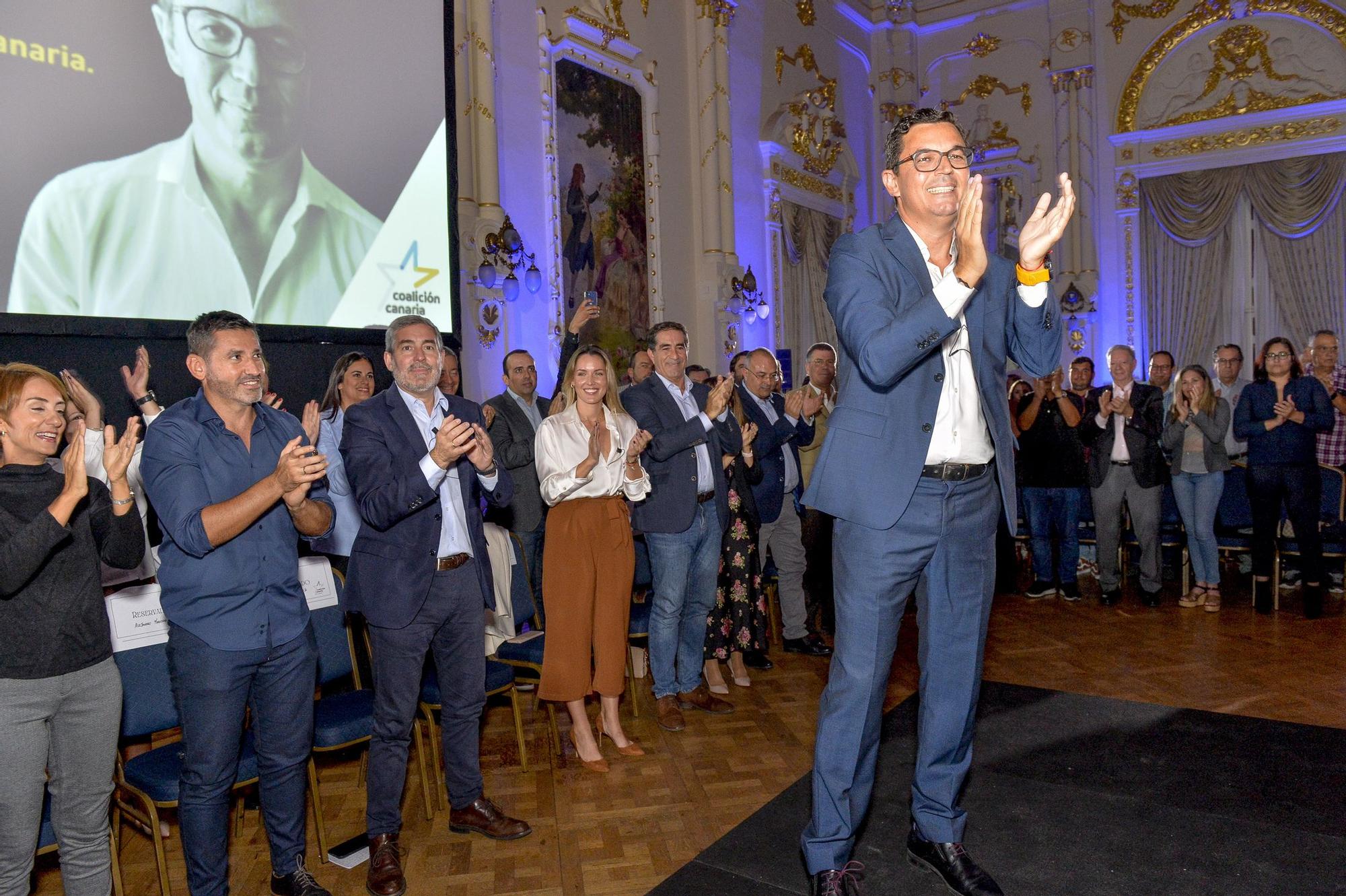 Pablo Rodríguez presenta candidatura al Parlamento por Gran Canaria