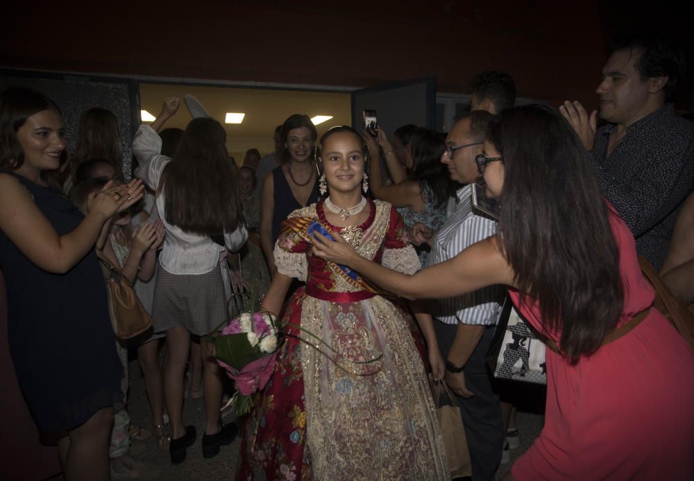 Celebración fallera tras la Fonteta