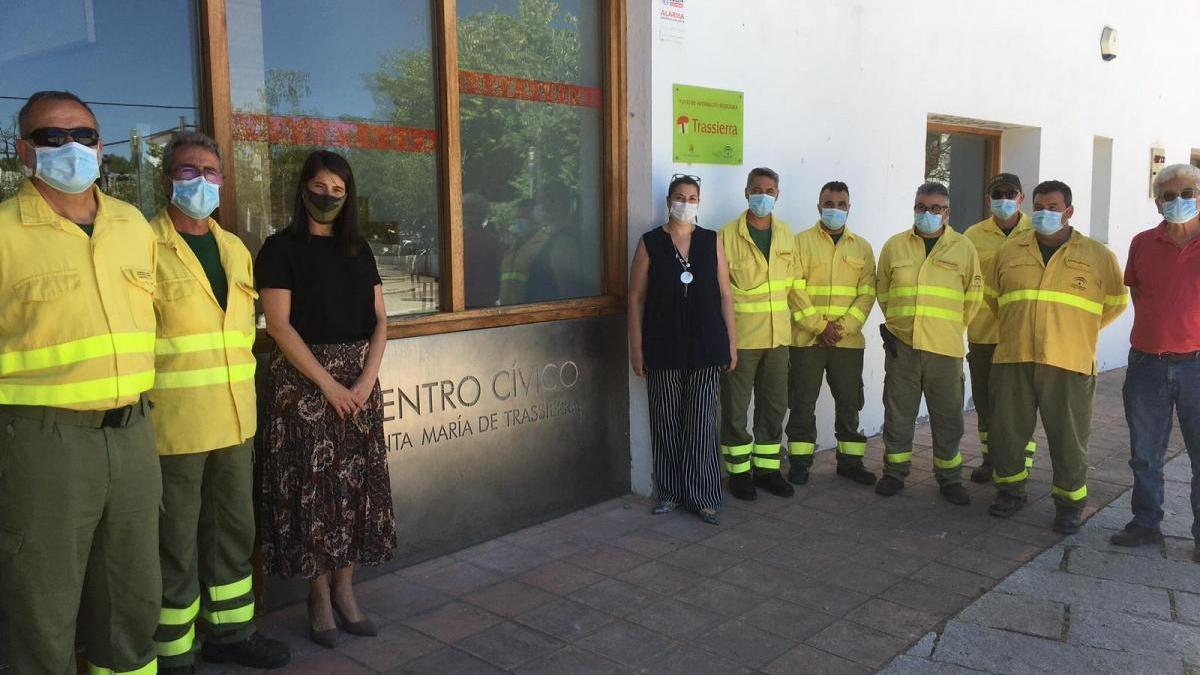 El Ayuntamiento cede parte del centro cívico de Trassierra para la prevención de incendios