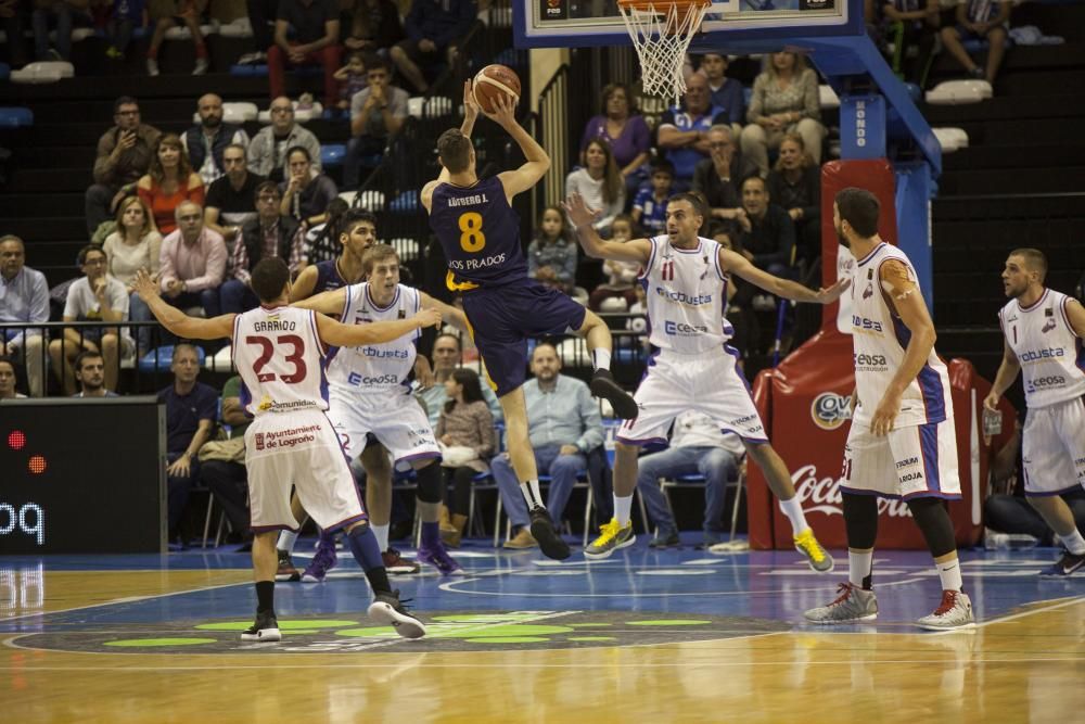 Partido del Unión Financiera Oviedo Baloncesto contra Clavijo Logroño