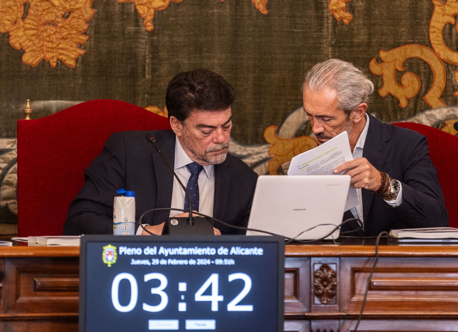 Pleno del Ayuntamiento de Allicante