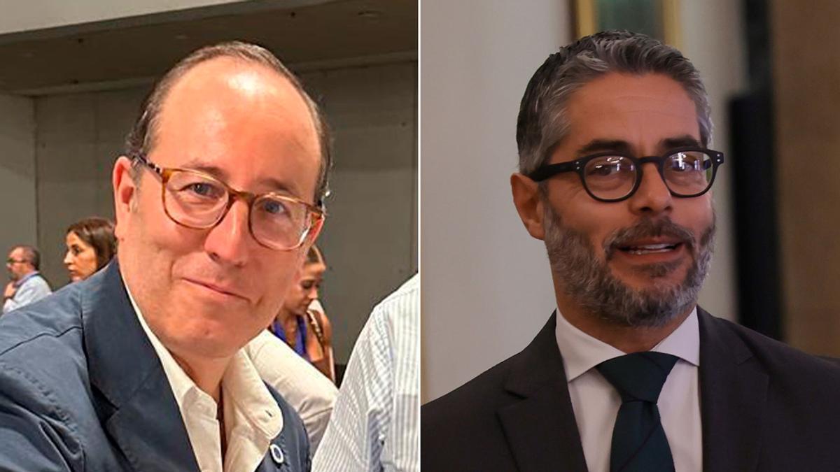 Mario Arias (izquierda) y Gerardo Antuña.