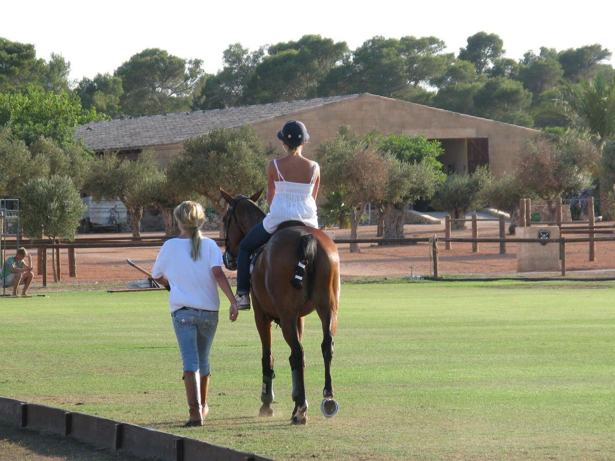 Una imagen de archivo del campo de polo de sa Barralina de Campos.