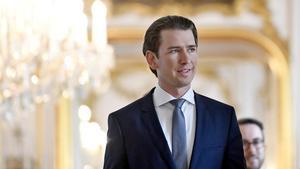 El canciller austriaco, Sebastián Kurz.