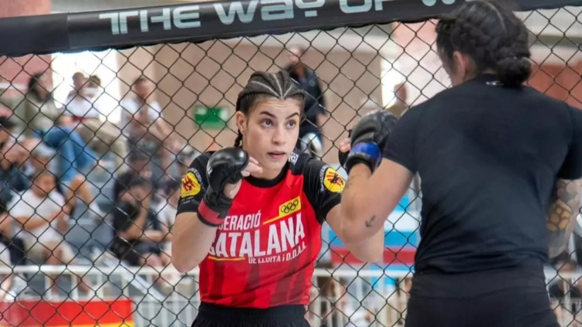 Dea Celma, subcampiona d’Europa d’MMA