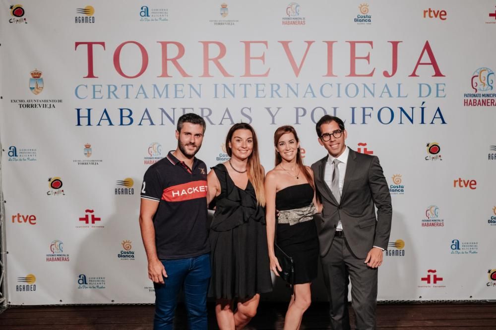 Las Eras de la Sal acogieron una espectacular gala coral con lo mejor del Certamen Internacional de Habaneras y Polifonía de Torrevieja antes de dar a conorcer los premios