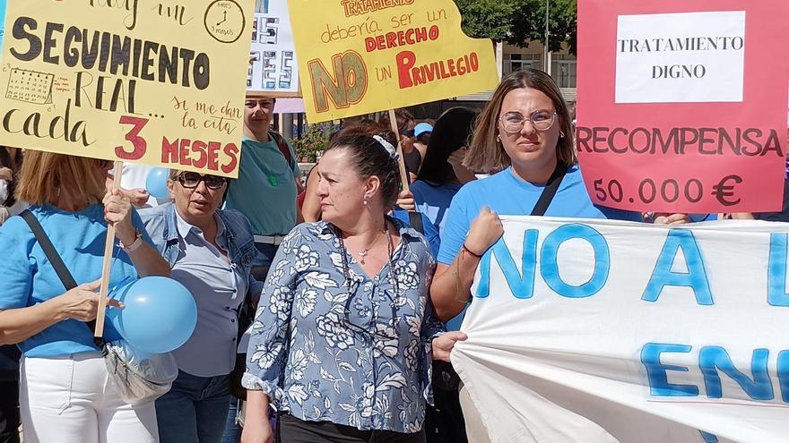 Manifestación para la visibilidad de los TCA