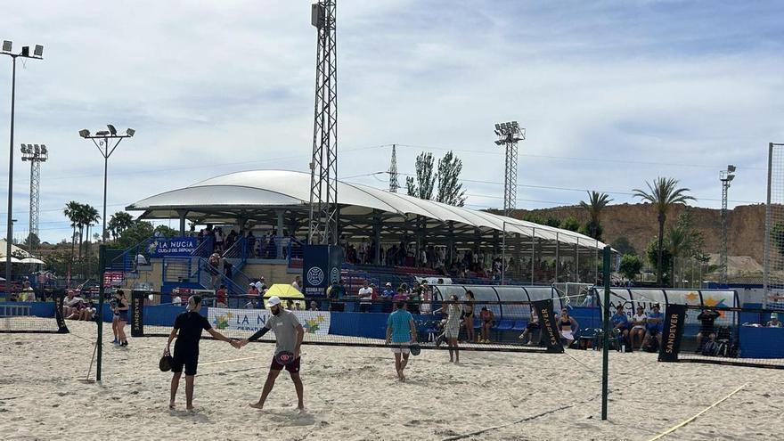 El Tenis Playa se “estrenó” en La Nucía con un Torneo Internacional BT100