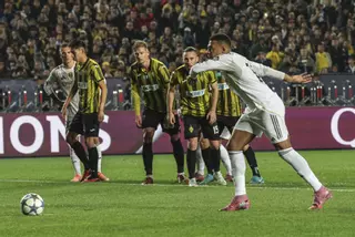 Champions League | Kairat-Real Madrid, en imágenes