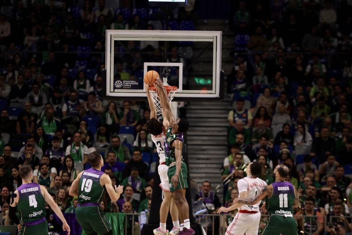 BCL | Imágenes del partido entre el Unicaja y el Elan Chalon BCL | Imágenes del partido entre el Unicaja y el Elan Chalon