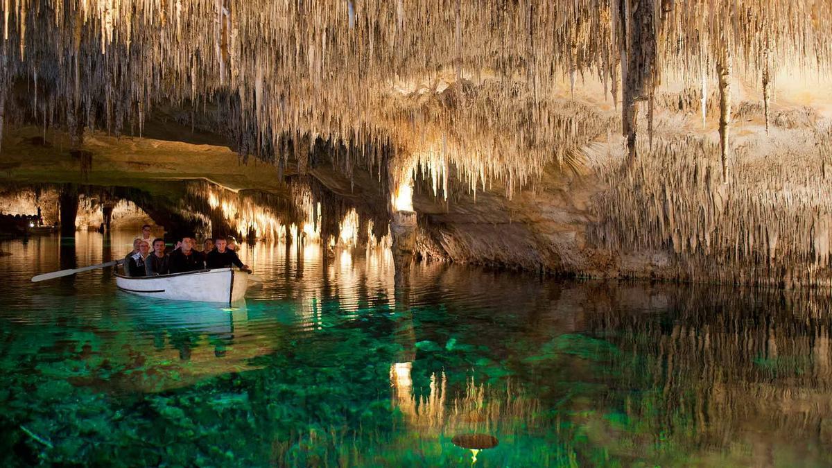 Las cuevas del Drach, en Mallorca.