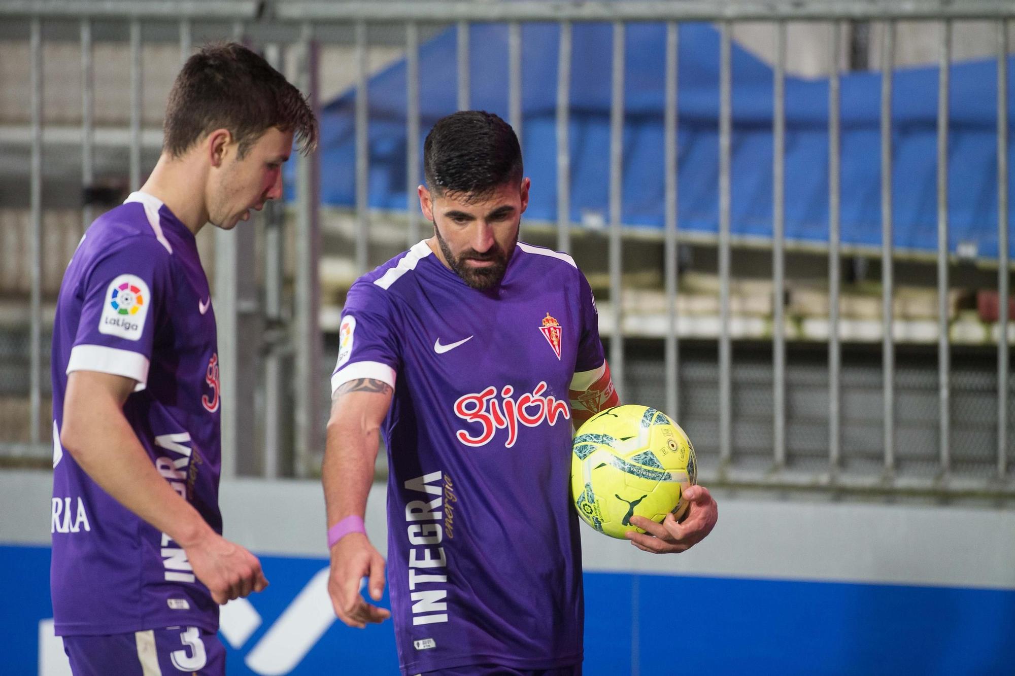 Partido del Sporting contra el Amorebieta