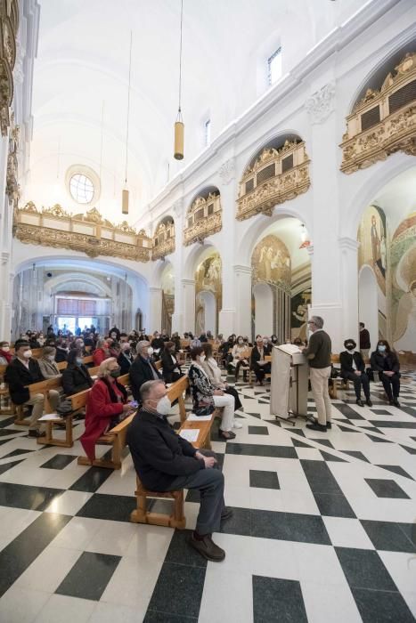 Presentació dels mosaics de La Cova