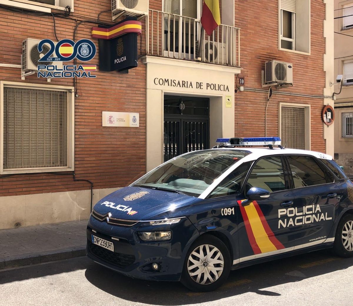 La Comisaría de Alcoy, en una imagen de archivo.