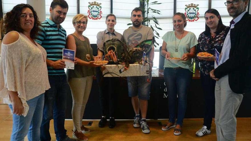 Un momento de la presentación del certamen de tapas Días de Mar. // Gonzalo Núñez