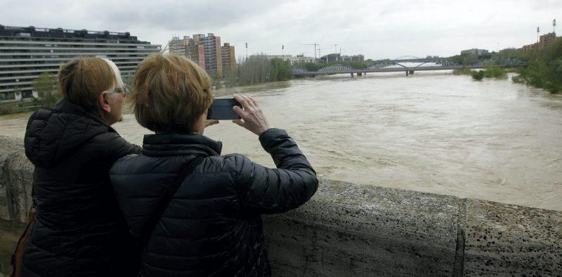 Crecida del Ebro en Zaragoza