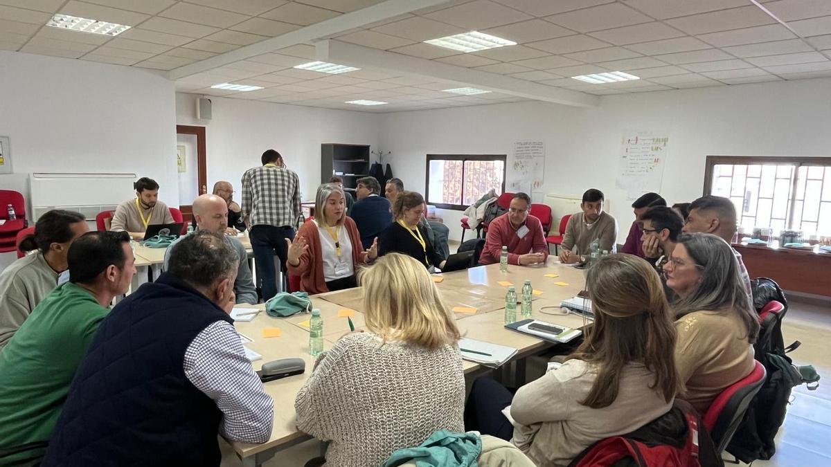 Reunión del proyecto Monalisa en Los Pedroches.