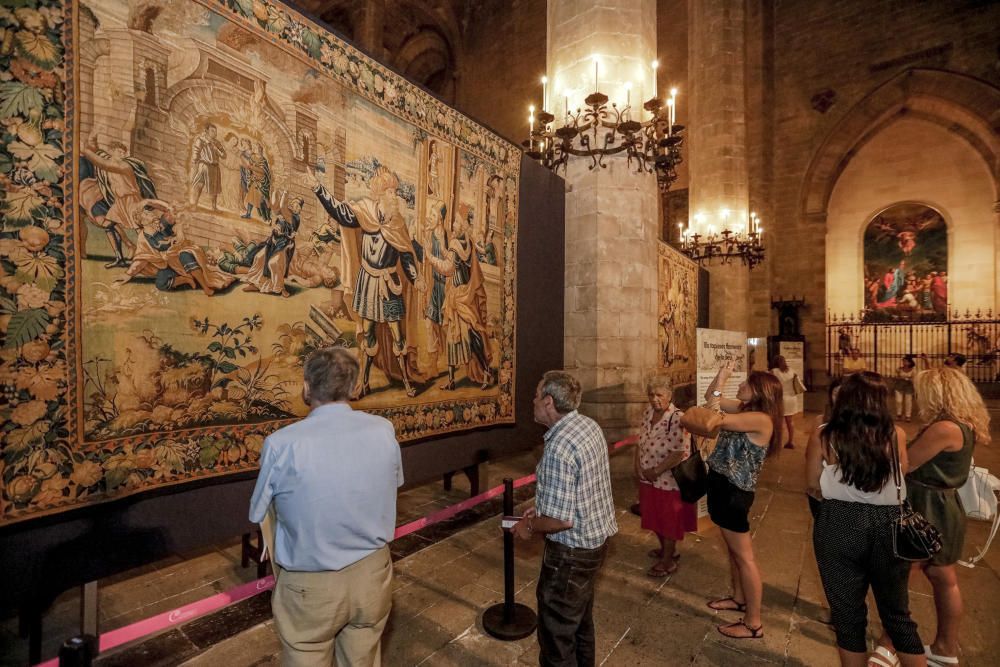 Wandbehänge Kathedrale Palma de Mallorca