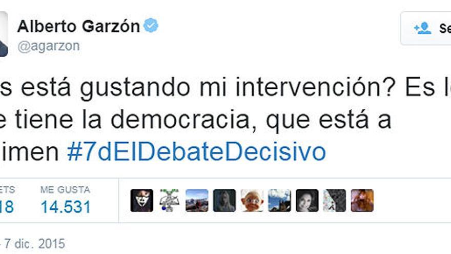 Garzón ganó en las redes sociales el debate a cuatro