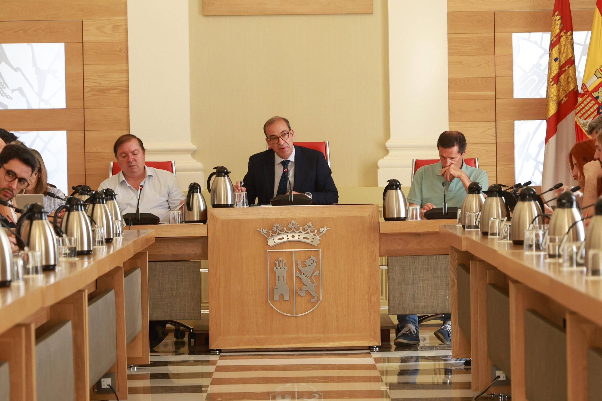 Pleno en el Ayuntamiento de Cáceres este jueves