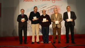 Narcís Serra, Raimon Obiols, Miquel Iceta, José Montilla y Pere Navarro, en una imagen de archivo