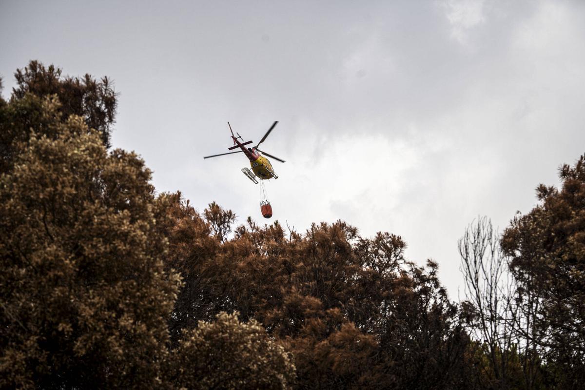 Imatges de l'incendi de Sant Quirze Safaja Imatges de l'incendi de Sant Quirze Safaja