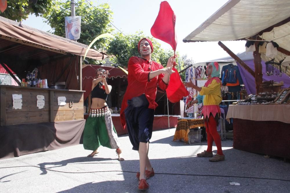 La feria medieval de San Martiño se clausura hoy tras tres días