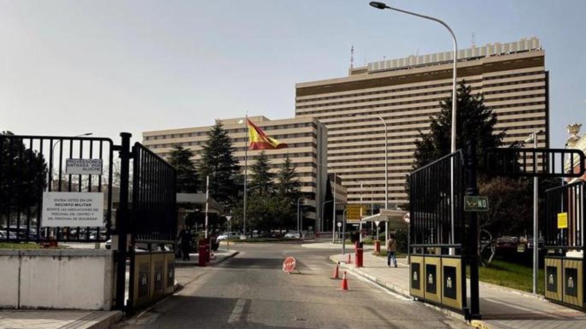 Vista de la entrada del Hospital Milotar Gómez Ulla.